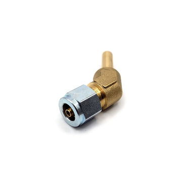 Ø6mm Thermo Plastic Faro Pipe Fitting To Ø8mm 135 Degree Brass End