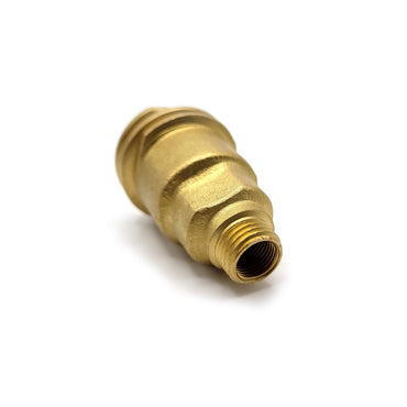 Male QCC1 Acme Nut Propane Gas Fitting Adapter with 1/4 Inch Male Pipe Thread