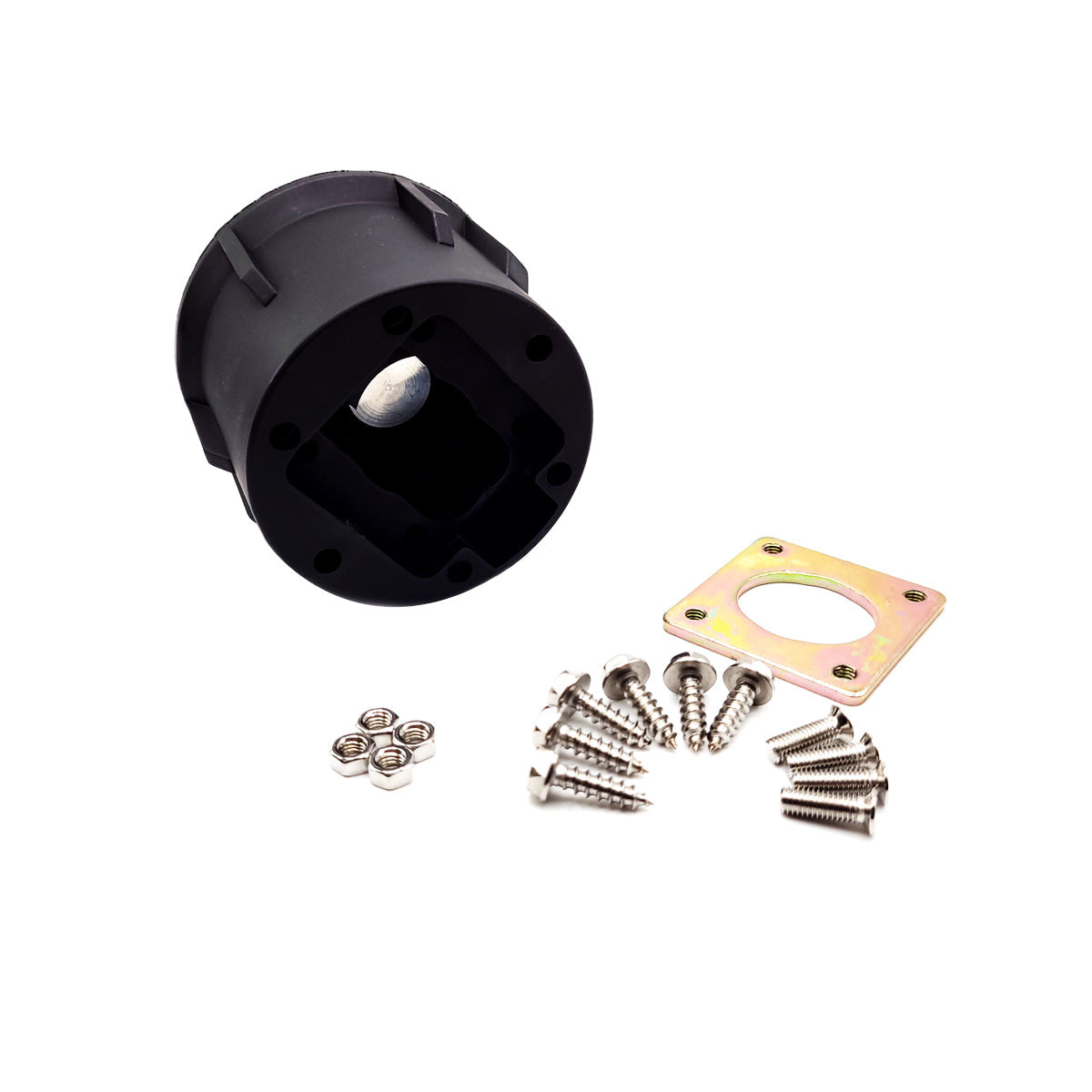 LPG Bayonet Filling Point Cap Fitting Housing Box in White colour