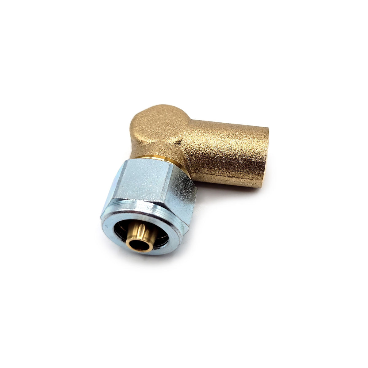 LPG 8mm Pipe Hose Angled Elbow Connector with G 1/4 Female Inlet