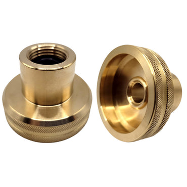 LPG Clip-on adapter Jumbo 35mm Unreduced Pressure G.56 x G.2 (W21.8 x 1/14'') Refill Propane Butane Gas Bottles Cylinders with DISH Adaptor