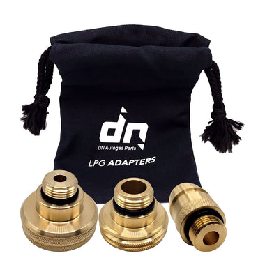LPG GPL Safefill Autogas Tank Refill Adapter Set M22 For All Europe ACME DISH EURONOZZLE With A Bag