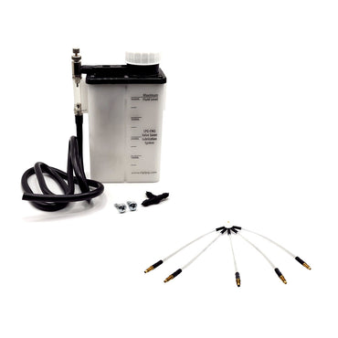 LPG Premium Atiker Flush Lube Oil Fluid Valve Saver Kit Set with 5 Way Lubricant Distributor